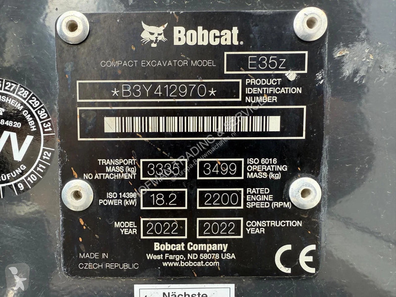 Lopatový nakládač Bobcat z