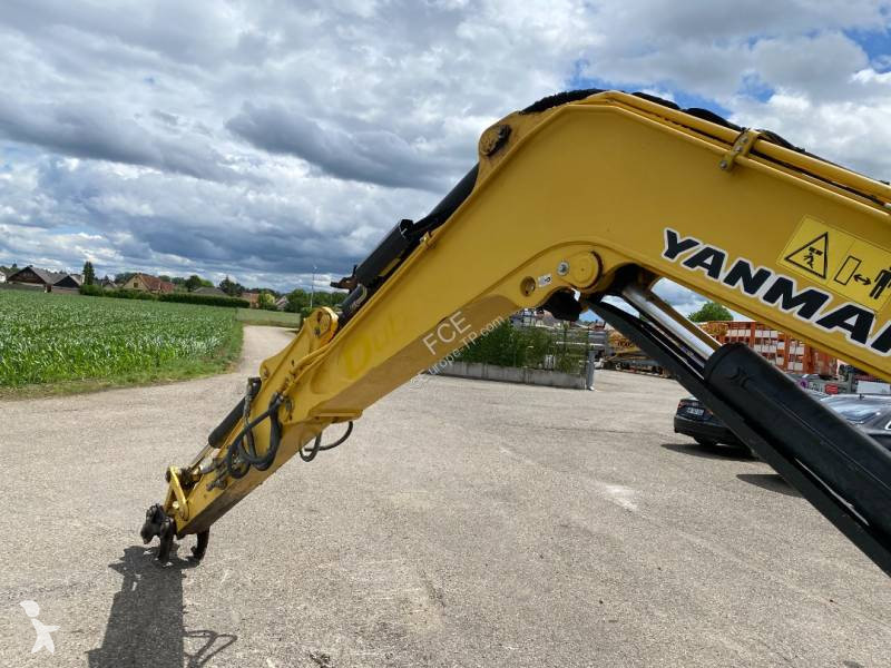 جرافة Yanmar SV 100-2A -1er Main endommagée