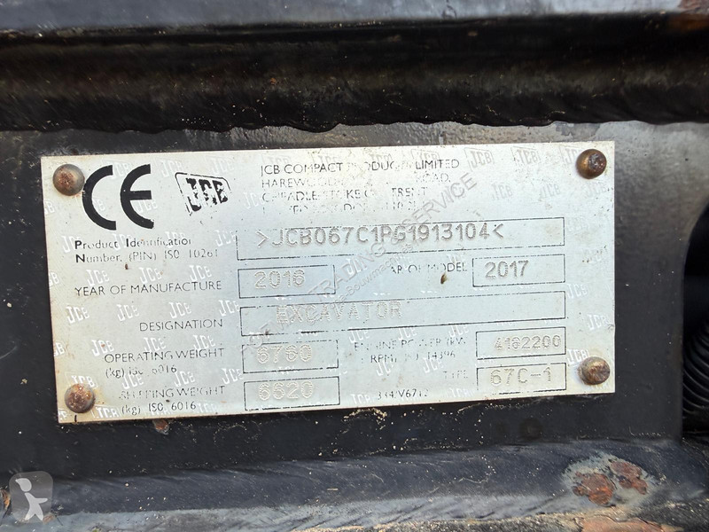 Skovl JCB 67C1