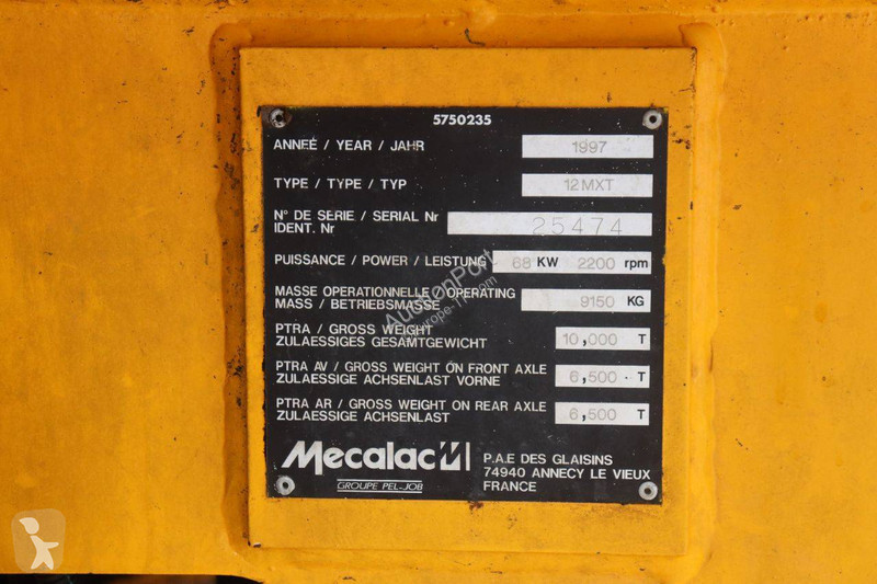 Rýpadlo Mecalac