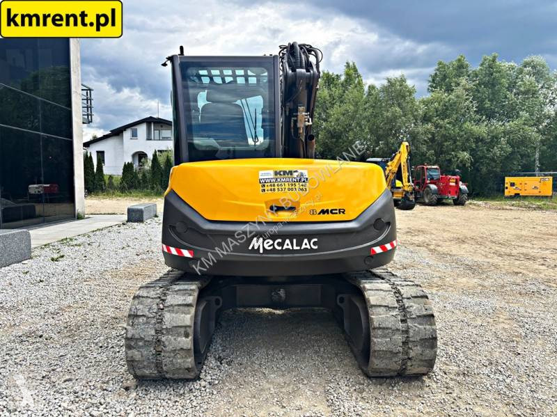Lopatový nakládač Mecalac 8 MCR MINI-KOPARKA...