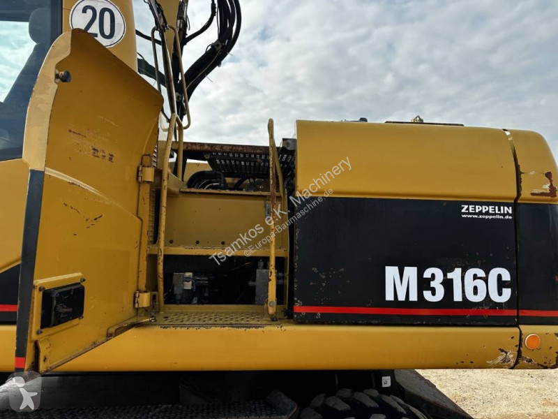 Pelle Caterpillar C full Hydr. Klima German...