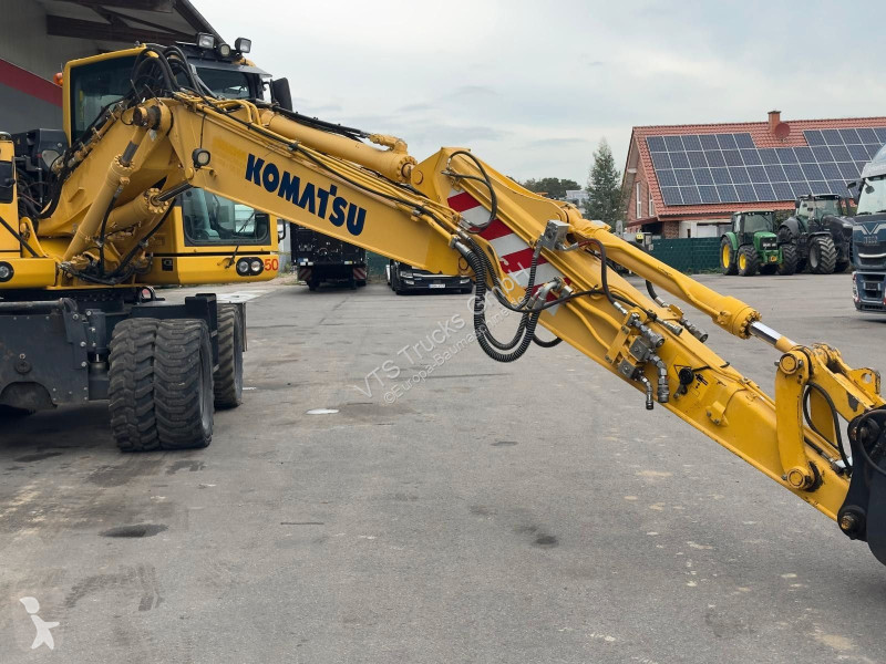 Багер Komatsu PW148-10 Mobilbagger 90kW 4x4...
