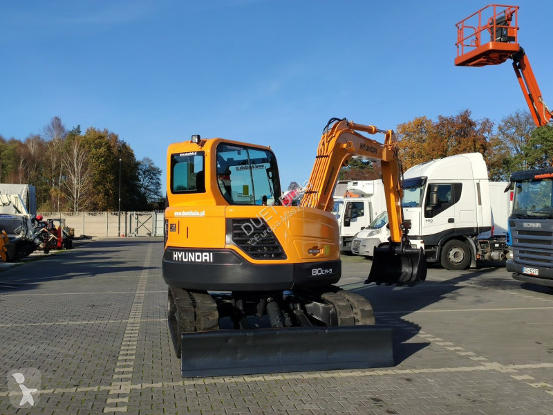 Excavadora Hyundai ROBEX 80CR-9 2013r 8,3 tony