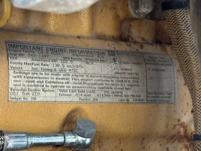 Graafmachine Caterpillar D