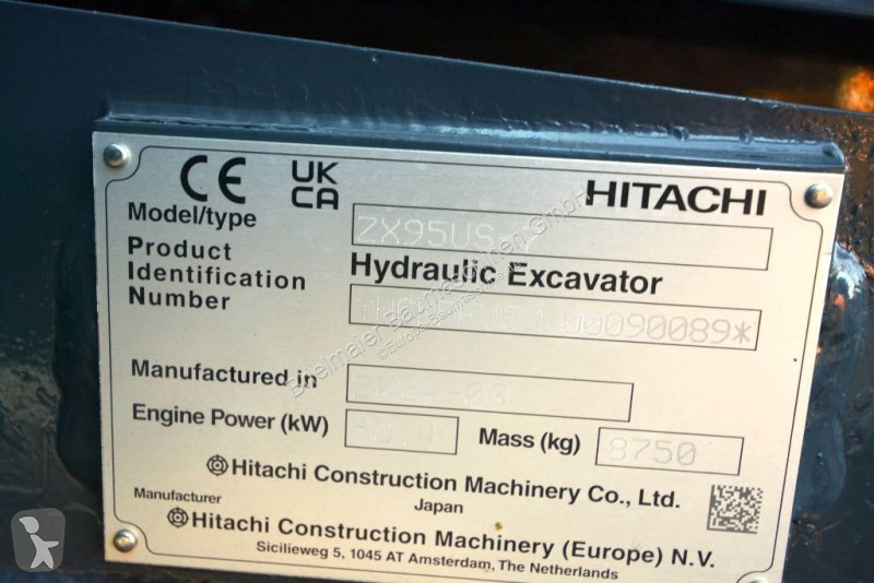 Escavatore Hitachi ZX 95 US-7