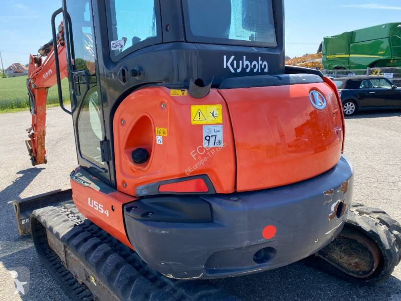 جرافة Kubota U55-4 1er Main/Certificat CE...