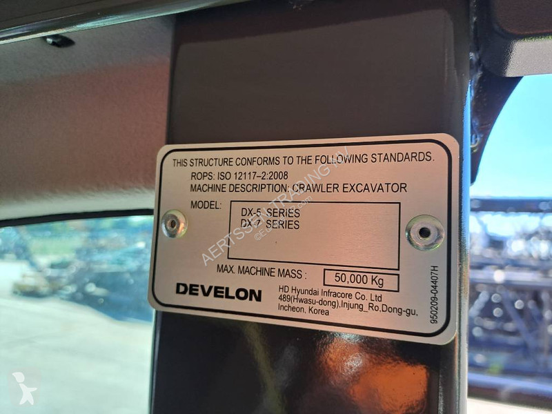 Skovl Develon DX 300 LC-7LC-7M (4 Pieces...