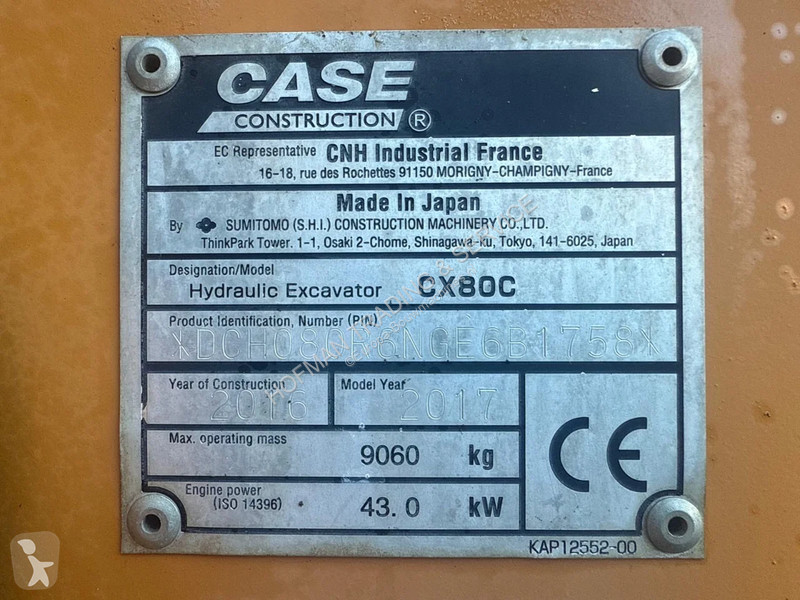 Lopatový nakládač Case C | A/C