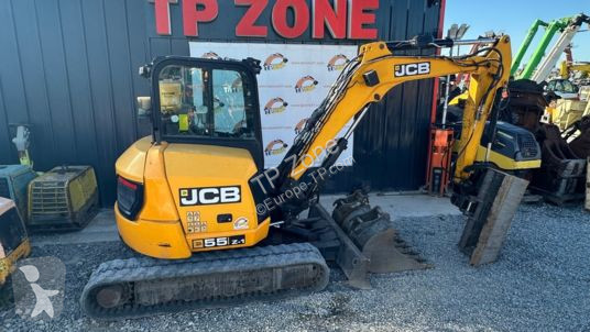 جرافة JCB 55z-1 powertilt à 25 900 € ht