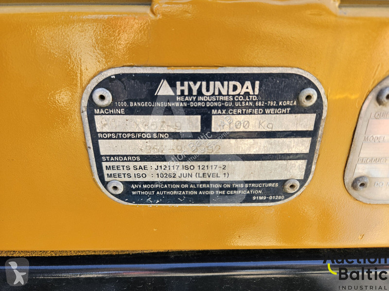 Pelle Hyundai Robex 35 Z-9