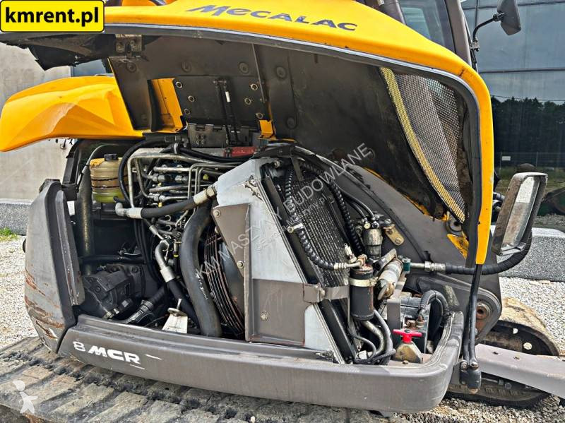 Skovel Mecalac 8 MCR MINI-KOPARKA 2010R |...