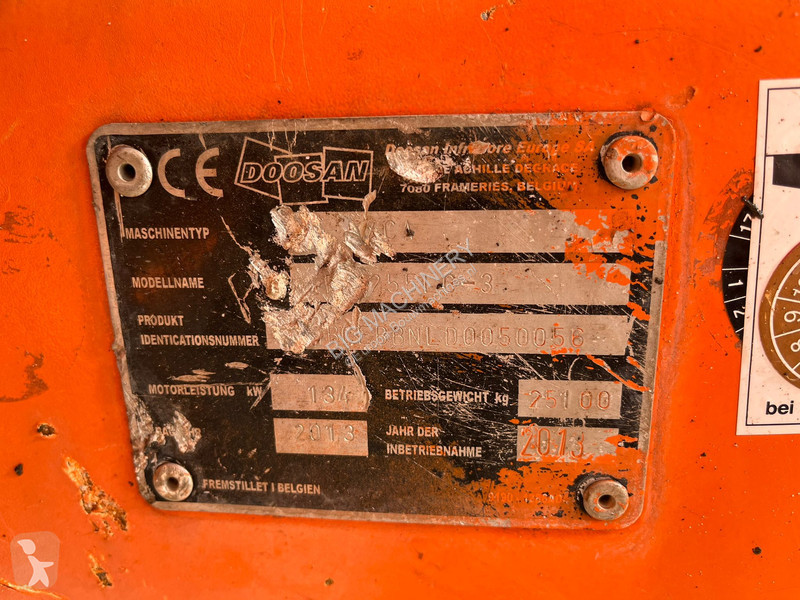Escavatore Doosan -3