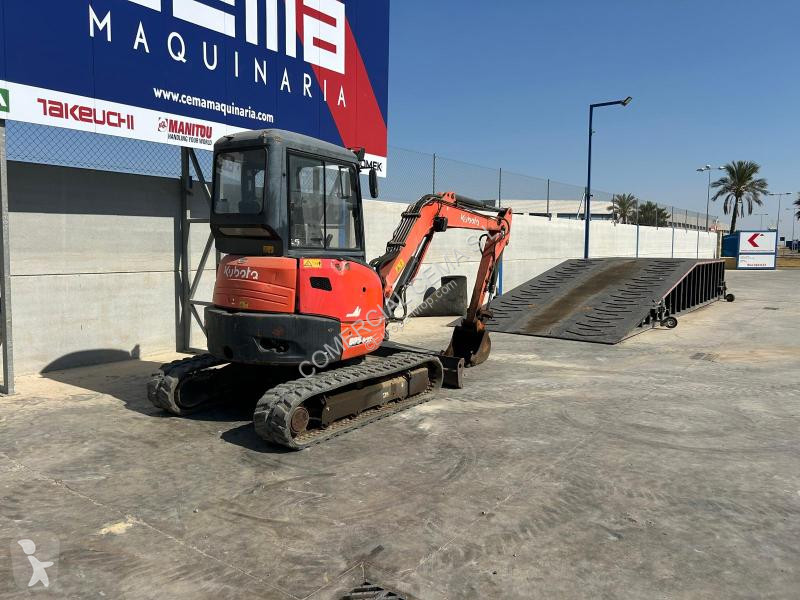 Excavadora Kubota Series U