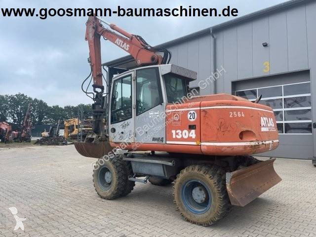Lopatový nakládač Atlas 1304 M mit Greifer