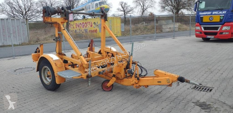 Skovl  Przyczepa dwudrogowa do transportu kabla...