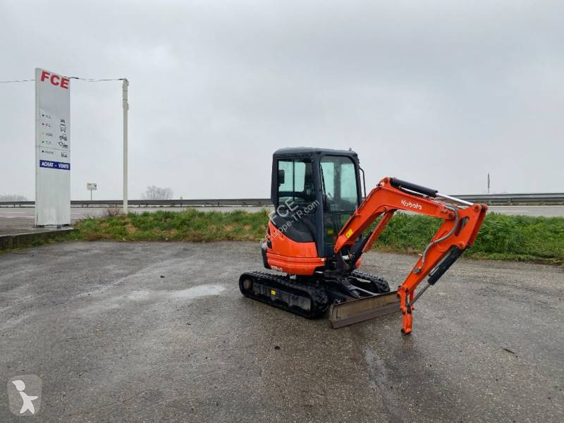 Graafmachine Kubota U20-3EU a réparer Origine...
