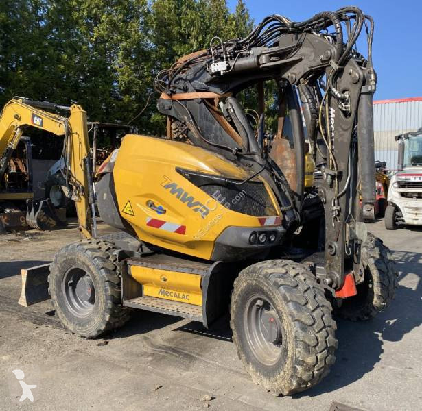 Escavadora Mecalac 7 MWR Origine Française...
