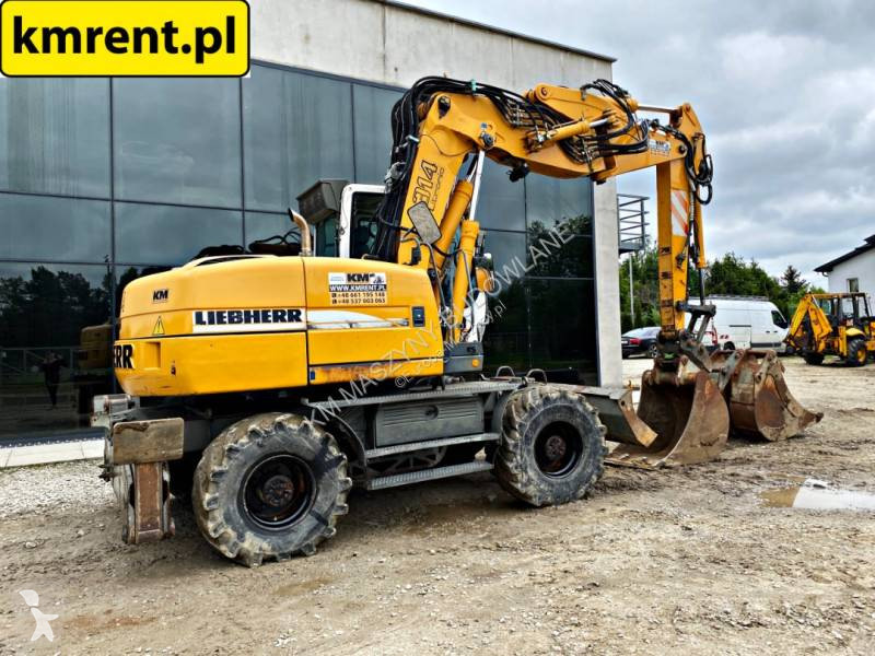 Escavadora Liebherr A314 KOPARKA KOŁOWA 2012R....