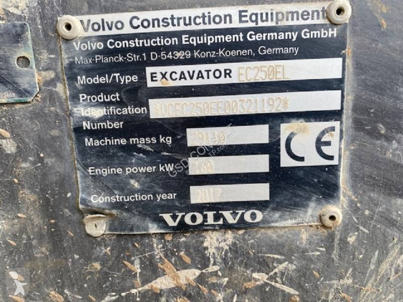 Skovl Volvo EC 250 EL
