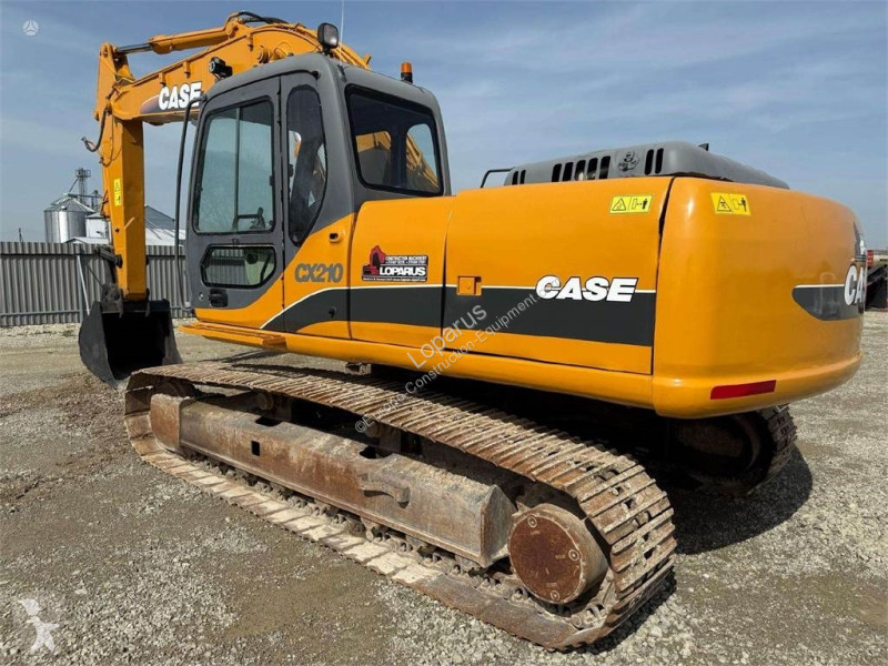 Lopatový nakládač Case Cx 210, ISUZU MANUAL PUMP