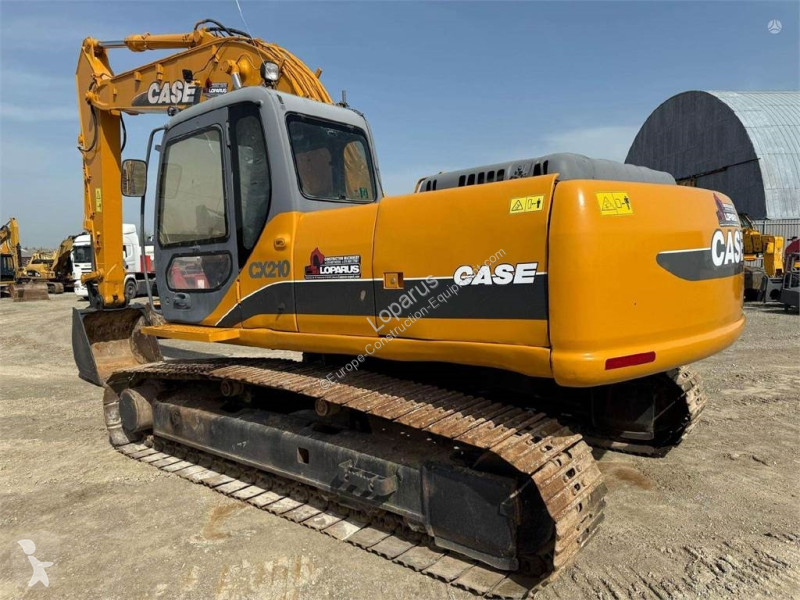 Lopatový nakládač Case Cx 210, ISUZU MANUAL PUMP