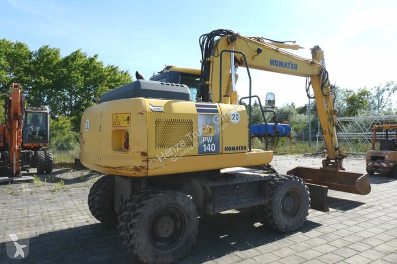 Skovl Komatsu Mobilbagger PW140-7 Mobilbagger