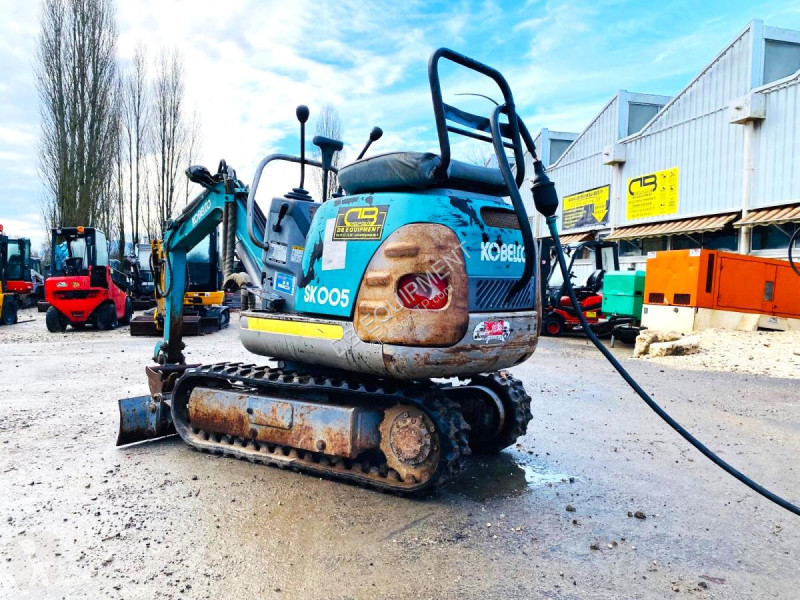 Escavadora Kobelco Mini pelle électrique