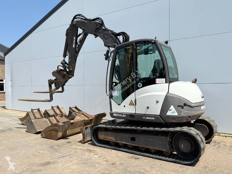 Excavator Mecalac - 6 Attachments Included!...