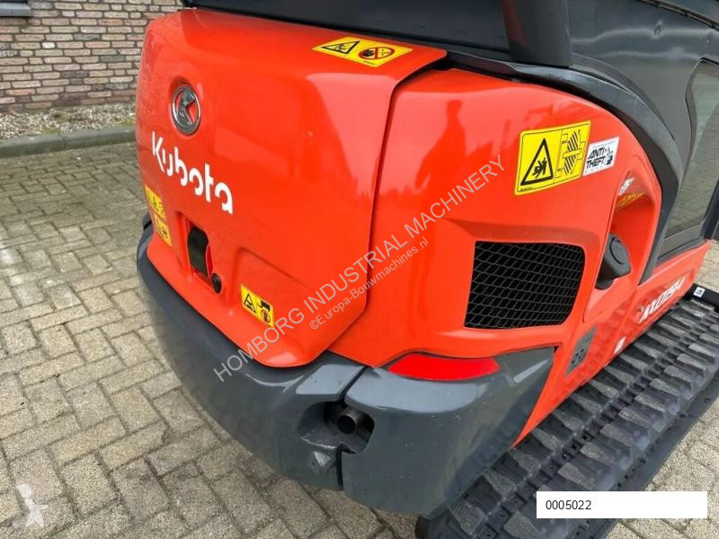 Escavadora Kubota KX019-4 Mini Graver Rups...
