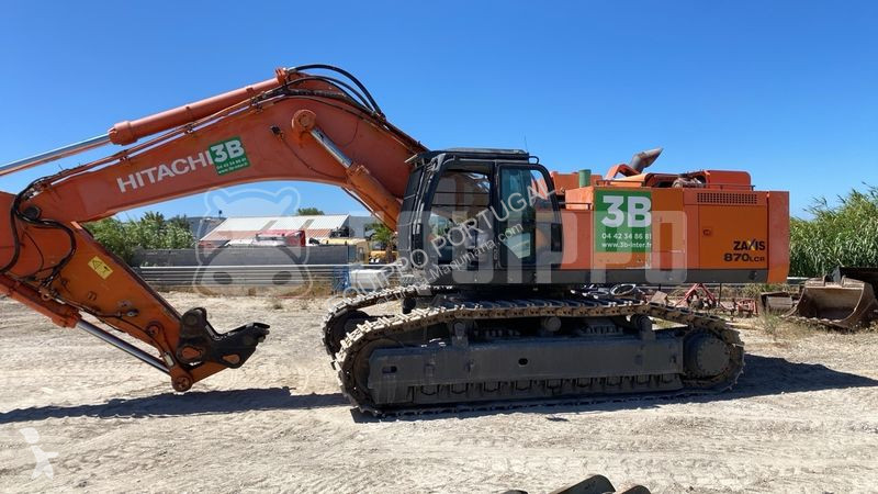 Escavadora Hitachi ZX870-5G with quickcoupler...
