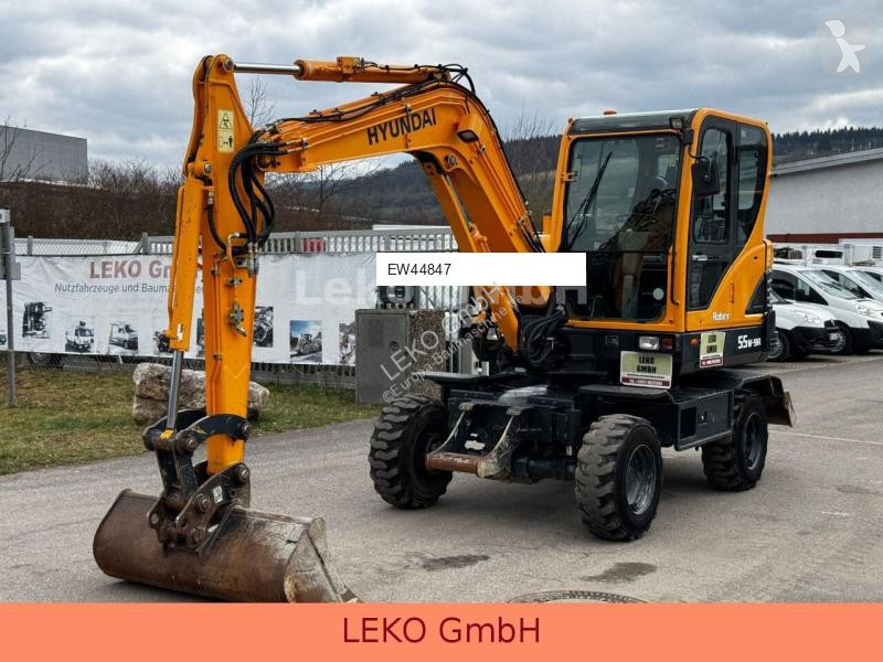 Skovl Hyundai Robex 55W-9A Mit Drei Löffeln