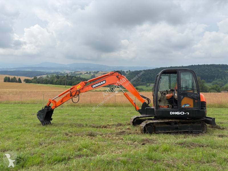 Graafmachine Doosan DH-60 and DH-55