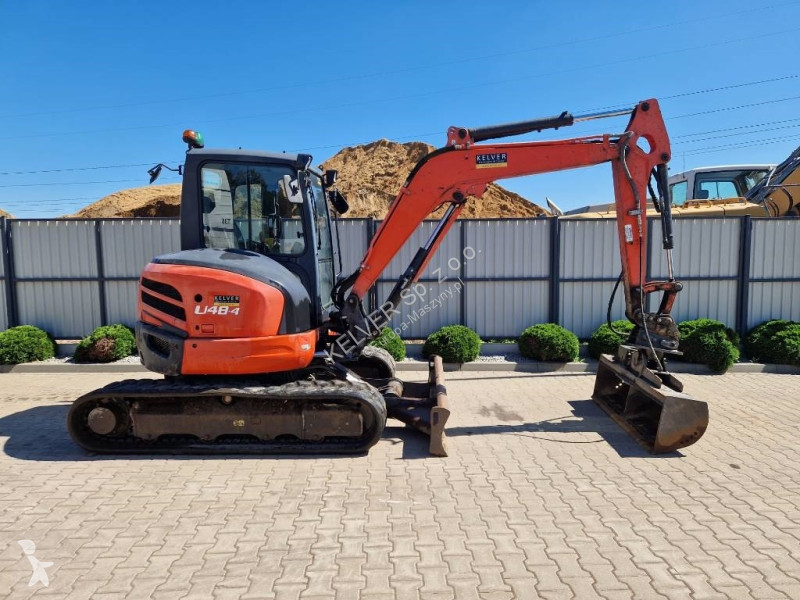 Escavadora Kubota U48-4 * 2018r. * 3x buckets *