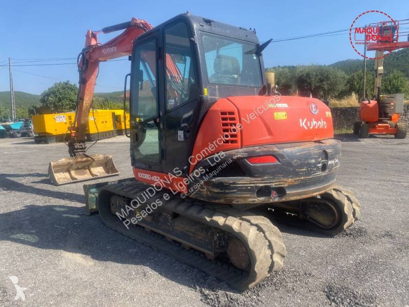 Escavadora Kubota KX080-4a2