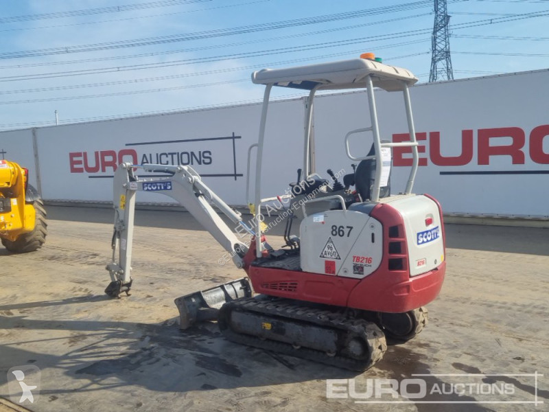 Skovel Takeuchi TB216