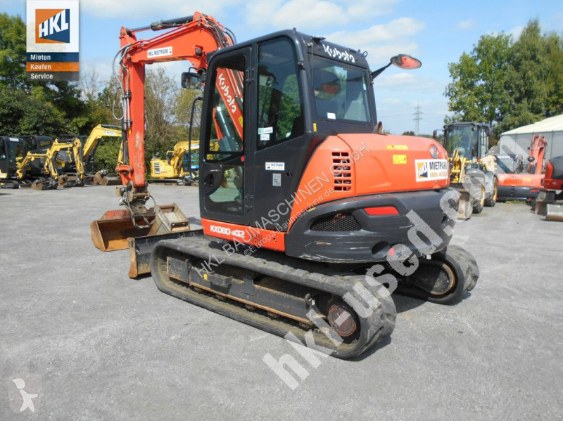 Escavadora Kubota KX 080-4