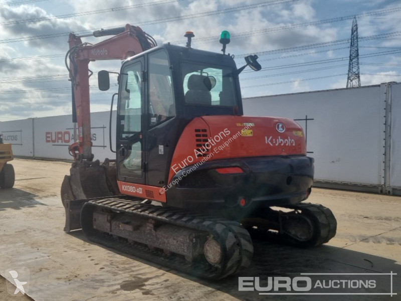 Escavatore Kubota KX080-4A