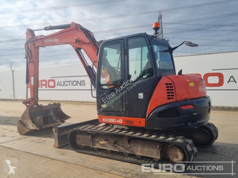 Escavatore Kubota KX080-4A