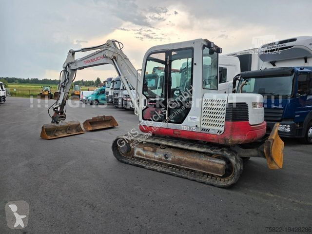 Escavadora Takeuchi / 7,5ton / SW MS08 / 2 Löffel
