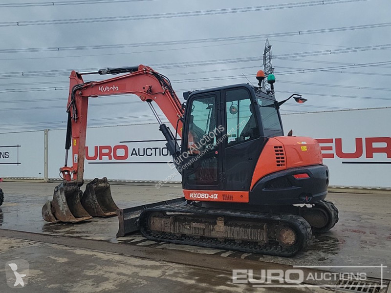 Escavadora Kubota KX080-4A