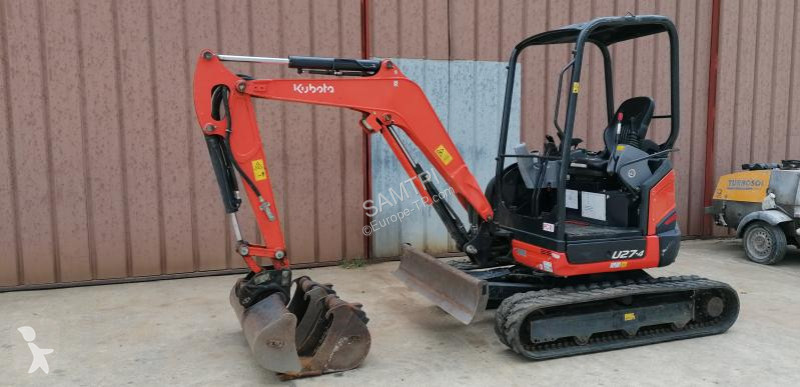 جرافة Kubota  U 27-4