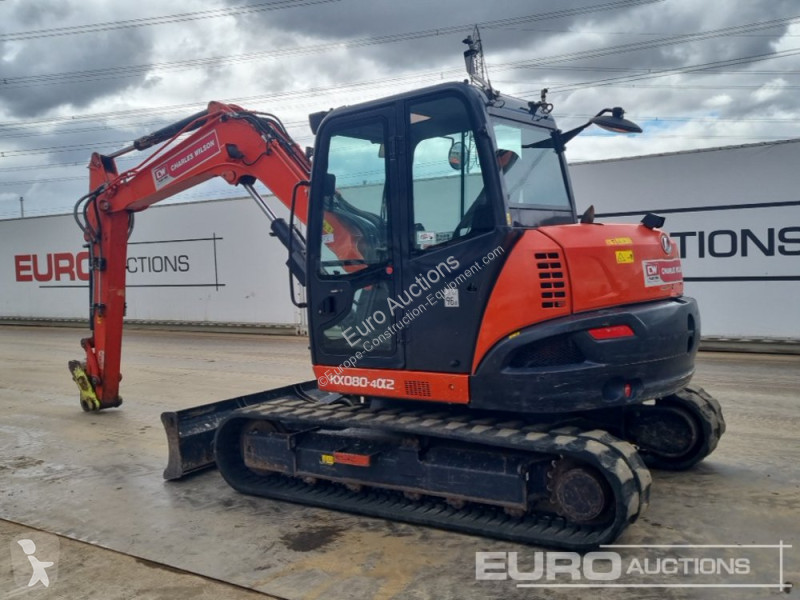Escavadora Kubota KX080-4A2