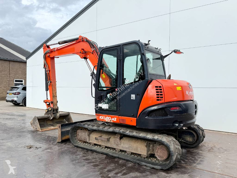 Escavadora Kubota KX080-4A - Hammer Lines /...