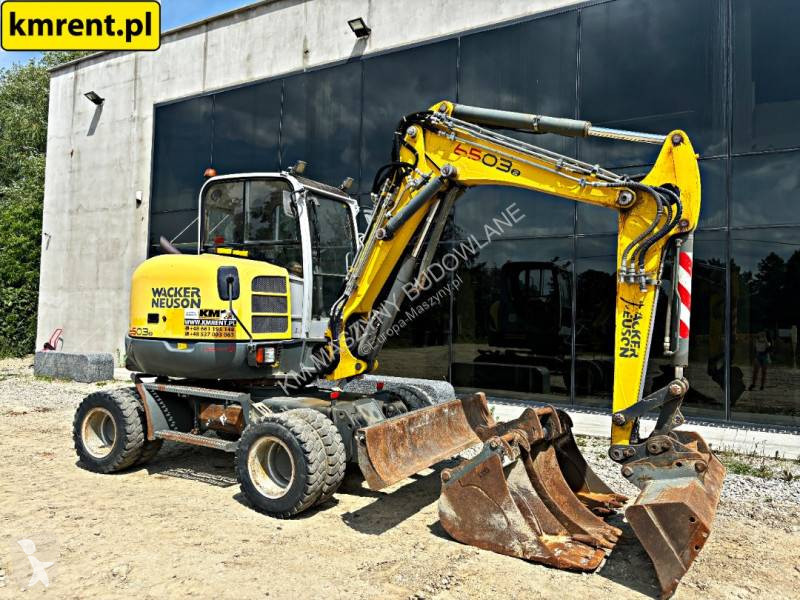 Escavadora Wacker Neuson 6503 -2 KOPARKA KOŁOWA...