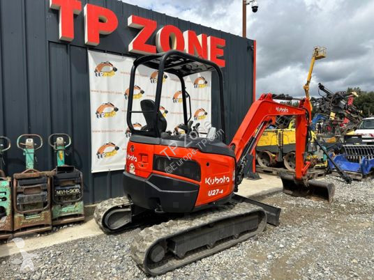 Escavadora Kubota u27-4 à 20 500€ ht