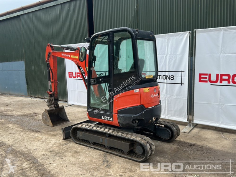 Excavadora Kubota U27-4