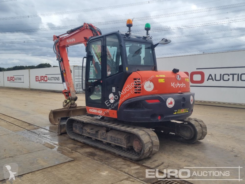 Escavatore Kubota KX080-4A2