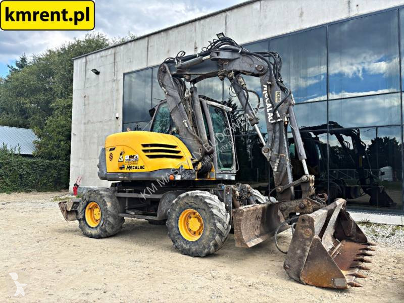 Excavator Mecalac 714 MW KOPARKA KOŁOWA 2010R....