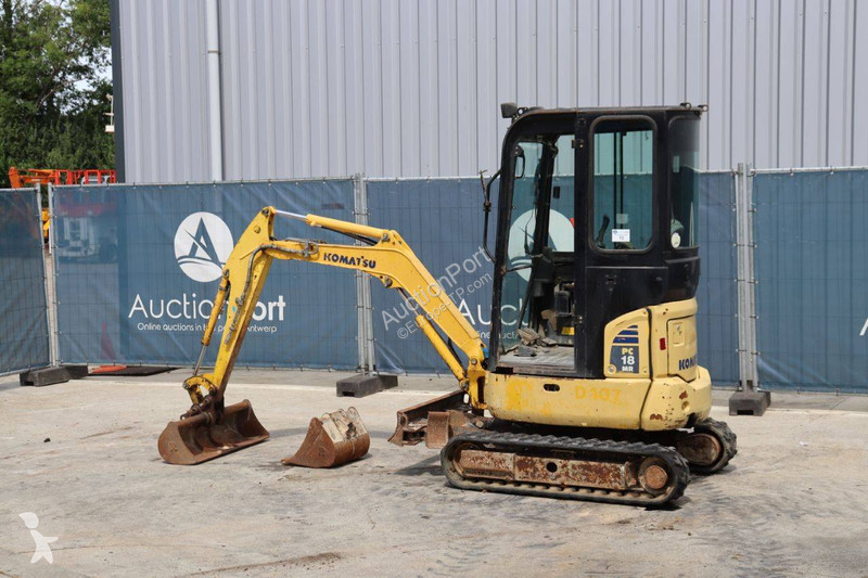 Graafmachine Komatsu PC18MR